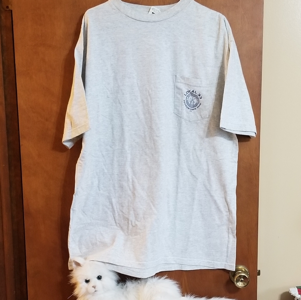 Union line gray tee